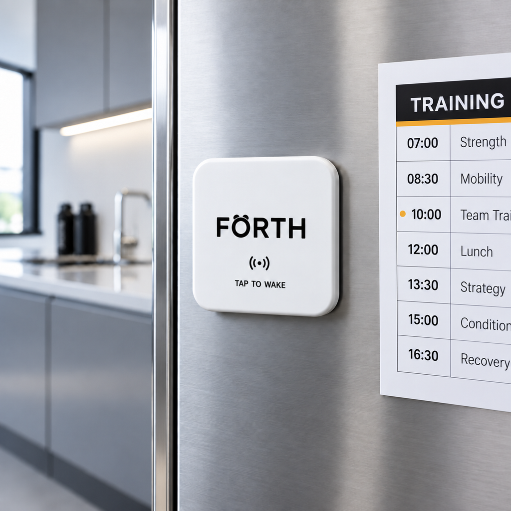 Forth Point in a focused training setting with warm amber accents